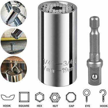 The Universal Wrench™ - Beetno Store - HOME & GARDEN, socket wrenches, STAINLESS STEEL wrech, The Universal Wrench, Universal Socket Adjusts to Fit ANY shape